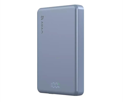 Powerbank Adam Elements Slim 10 000 mAh 60W MagSafe USB-C do USB-C niebieski